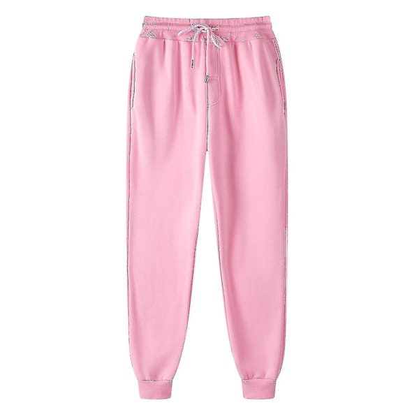 Rosa Polstrede Hip-hop Sweatpants til Mænd