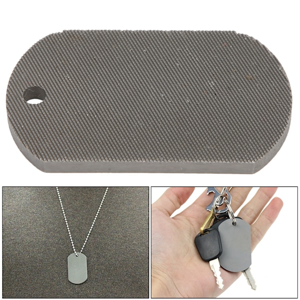 Flerfunktionsbärbar högkolstål brandstartverktyg Tillbehör för utomhusaktiviteter för överlevnad 5x3cm