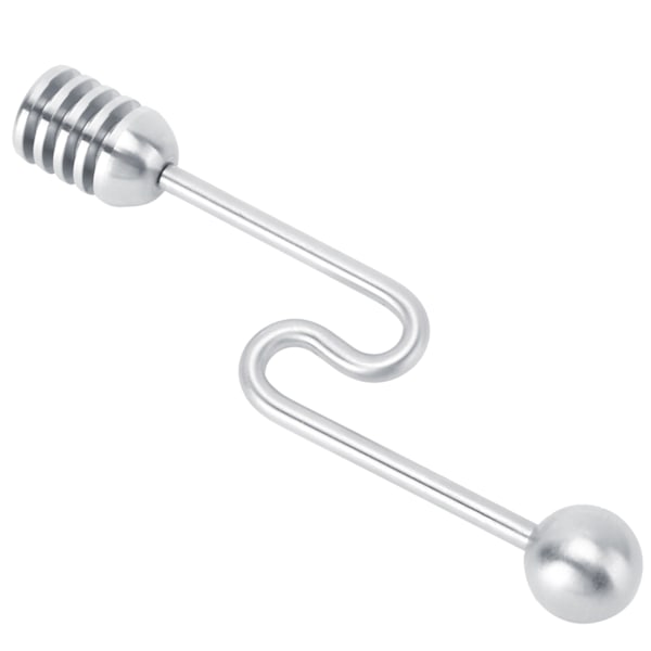Husholdnings 304 rustfritt stål Dessert Honningsskje Omrører Mixing Stick Kjøkken Matlagingsverktøy