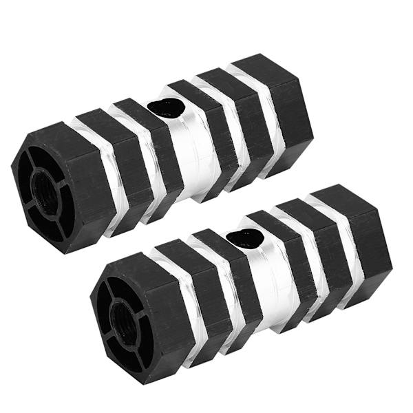 Bagakselpinde Cykelpinde i Aluminiumlegering BMX-pinde (sorte)