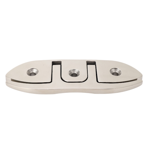 Bådfællesklodser 316 rustfrit stål Flip Up Dock Cleat Foldbar marine dæktov Tilbehør 6 tommer