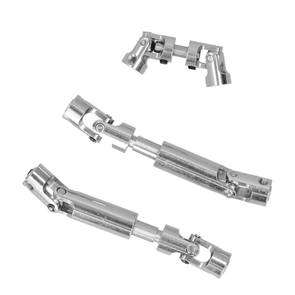 3st RC metalldrivaxel transmissionsaxel passar för MN86 1/12 RC banduppgraderingsdelar