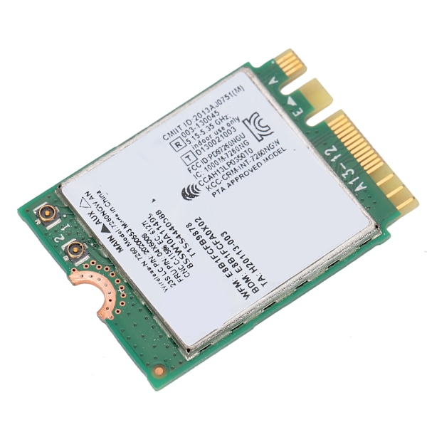 Langaton verkkokortti 7260NGW AN 2.4G/5G 300Mbps WIFI+Bluetooth 4.0 NGFF M.2 Lenovo Thinkpad X240/X230S/T440S/T431:lle