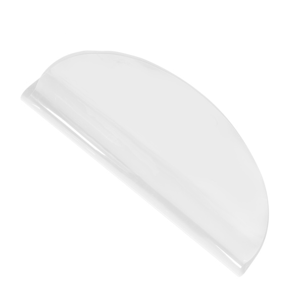 Trægulvsmåtte Sort PVC Glat Transparent, Skridsikker Stolbeskyttelsespude til Hjemmekontor