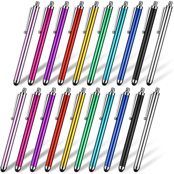 23st Universal Stylus Penna med gummispets för surfplattor, iPad, Kindle etc