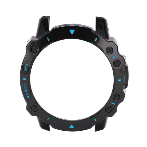 Watch Protective Case Shockproof Full Coverage Accessory Watch Bumper Frame for Amazfit Falcon Black Blue
