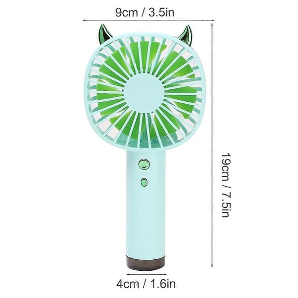 Bærbar Mini USB Genopladelig Ventilator Luft Sød Styling Balsam Sommerkøler [LD]