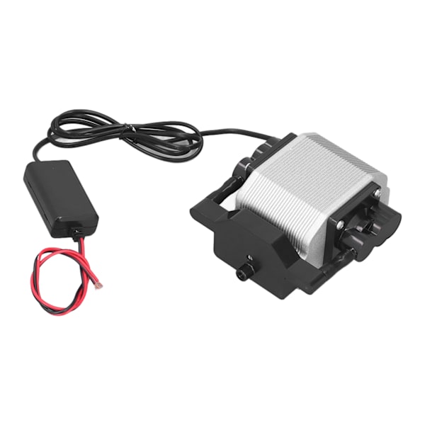 Fiskedam iltpumpe Lille husholdningsluftning Akvarium Bilbatteripumpe 12V luftning Fiskeluftning 12V DC 30L luftpumpe 16W