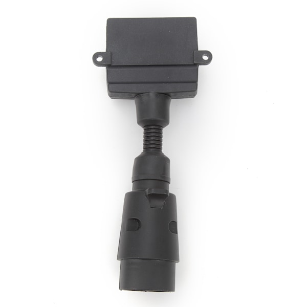 Trailer Adapter 7-polet Rund Han-stik til 7-polet Flad Hun-stik til Campingvogn Båd