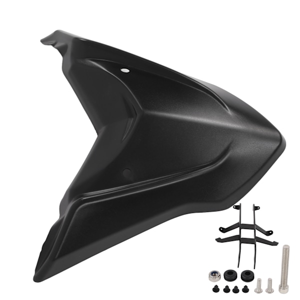 Forlygte Fairing Front Beak Cowl Motorcykel Omdannelse Udskiftning til TENERE700 2019‑2021Sort