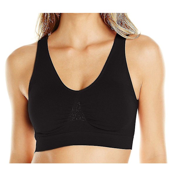 Ultimat komfort sömlös sport-bh 3XL - 3-pack, flerfärgad
