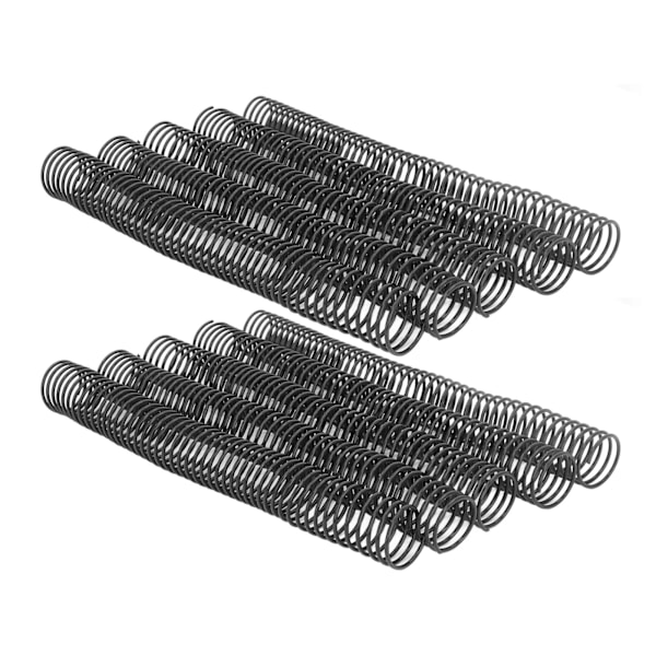 20 stk plastspiralbindespoler 32 mm diameter 48 tenner 4:1 stigning 280 ark Kapasitet bindespiraler for dokumenter