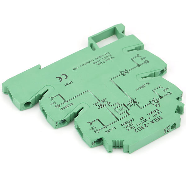 MRa 23D2 Ultratunn 6,2 mm Solid State Relämodul Ingång 3-32VDC