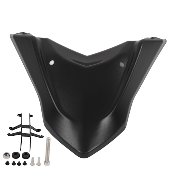 Forlygte Fairing Front Beak Cowl Motorcykel Omdannelse Udskiftning til TENERE700 2019‑2021Sort