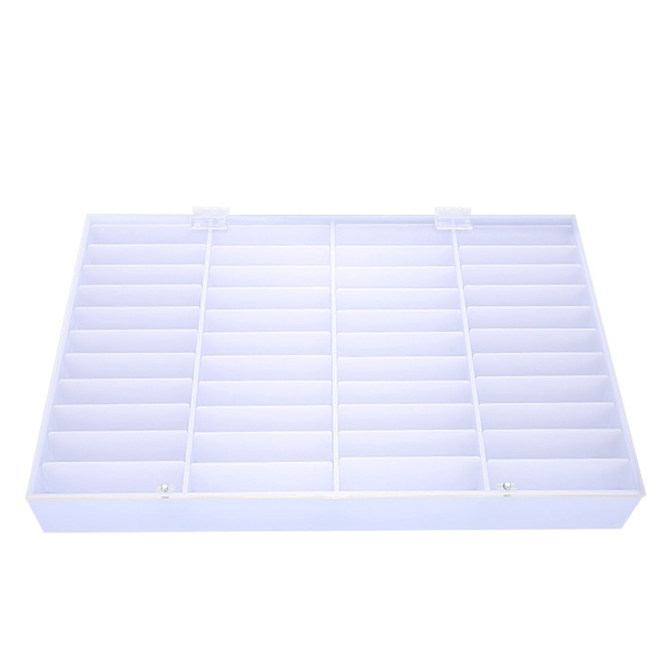 Tomme Spiktips Opbevaringsboks Klar Neglekunst Dekorationsbeholder Falske Negle Display Case