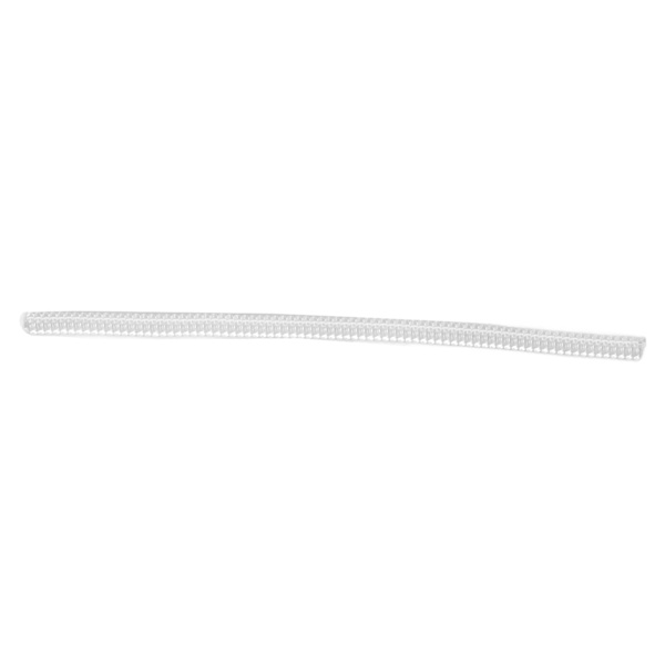 Rund spiralring storleksjusterare Transparent snygg stark elasticitet Cirkulära ringar Regulator 3mm/0.12in