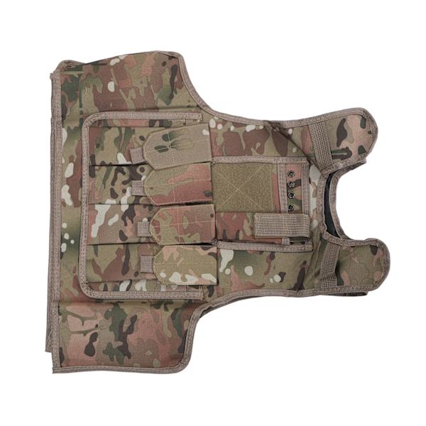 Lasten ulkoiluliivi Lasten ulkoilukäyttöön ampuminen Suojausvarusteet Liivi urheilukoulutukseen Viidakkopeli Esitykset Roolipeli CP Camouflage Green