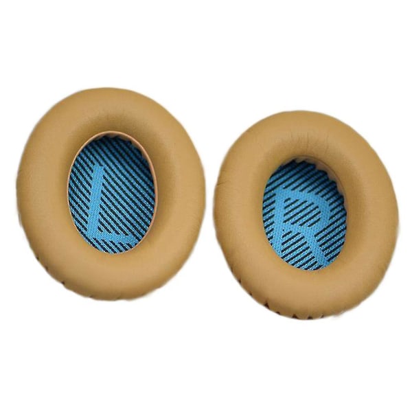 Ersättande öronkuddar för Bose Quietcomfort Qc2 Qc15 Qc25 Qc35 Soundlink Over-ear Ae2 Ae2i Ae2w hörlurar golden blue