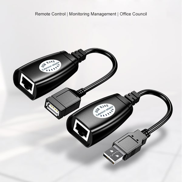 USB RJ45 Verkon Ethernet Lan-kaapeliextender Ammattimainen kannettava 50m signaalinvahvistin