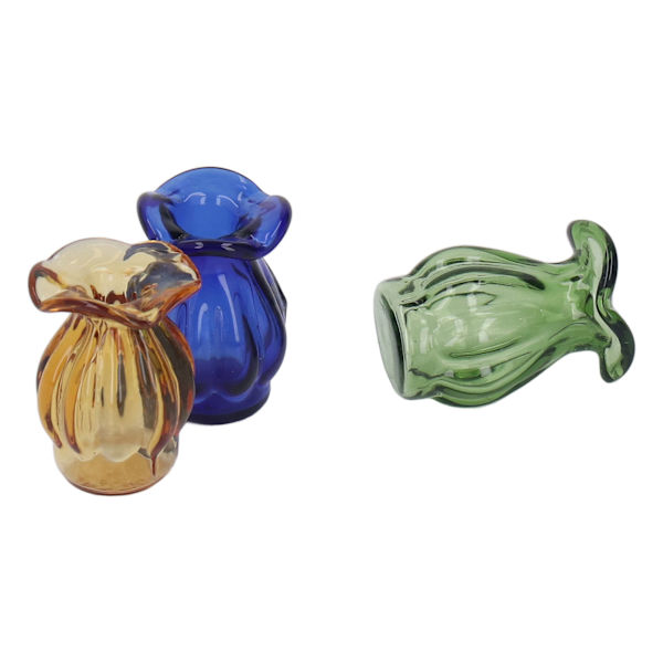 3st Dockhus glasvas DIY simulerad miniatyr vas Dockhus landskapsdekoration Tillbehör Typ A