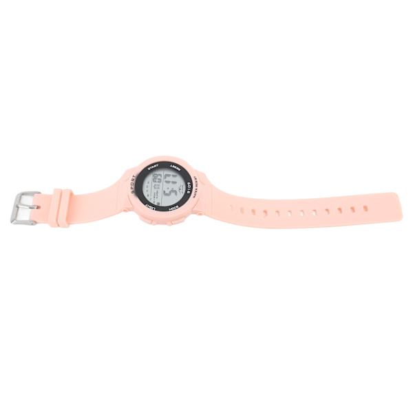 Student Elektronisk Ur Multifunktion Vandafvisende Mode Let Luminous Elektronisk Armbåndsur til Daglig Sport Pink