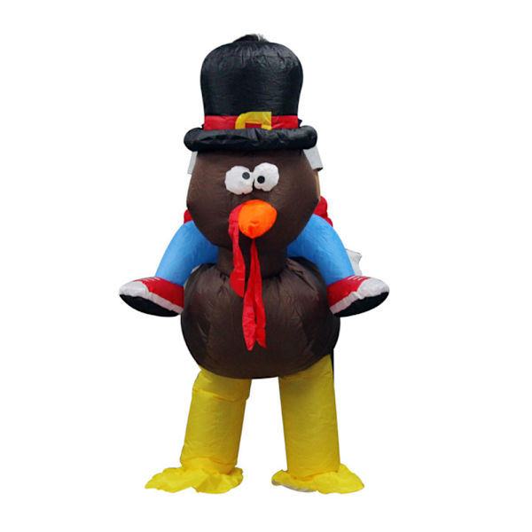 Ilmapallomainen Halloween-asu Turkki-asu miehille