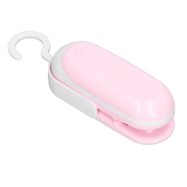 Mini Bag Sealer 2 i 1 Cutter Press Portable Handheld Vakuum Sealer Chip Bag Tätningsverktyg Köksprylar Rosa