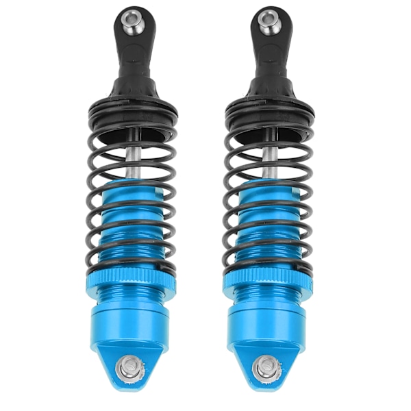 2kpl 100 mm RC metalli-iskunvaimennin TRAXXAS SLASH 2WD RC -auton päivitysosiin, sininen