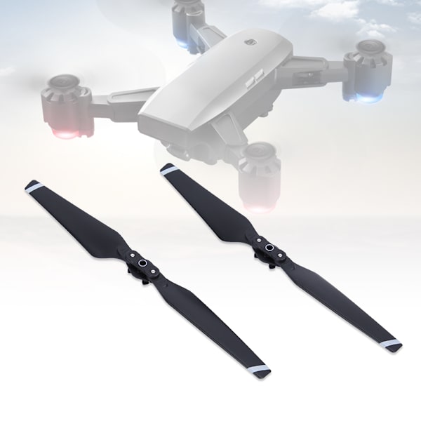 Hurtigudløsningspropeller vingdele passer til DJI Mavic Pro Drone reservedele (hvid kant)