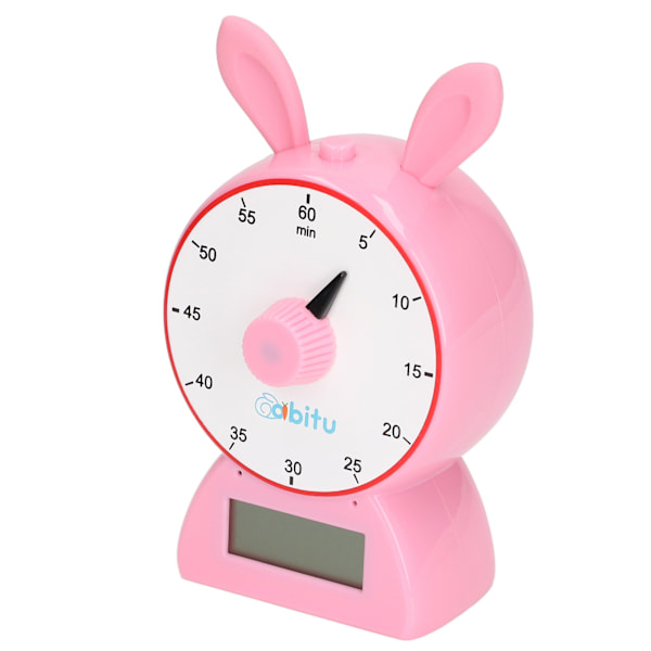 Visual Timer Kids Countdown Matlagning Time Management Timer för hem skolmaterial Study Pink