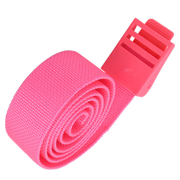 150CM Holdbar Dykkevektbelte Nylonvev Midje Belte med Plastspenne Tilbehør Rosa
