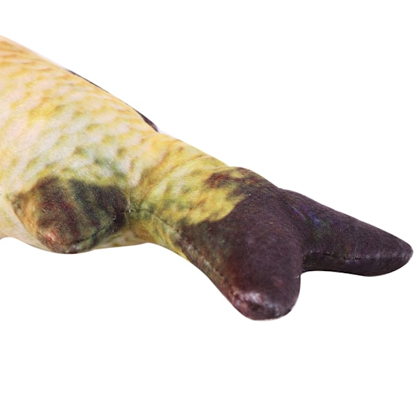 Rolig Mjuk Husdjur Kattunge Katt Mint Fylld Simulering Leksak Fisk Form Plyschleksaker Ny 20CM
