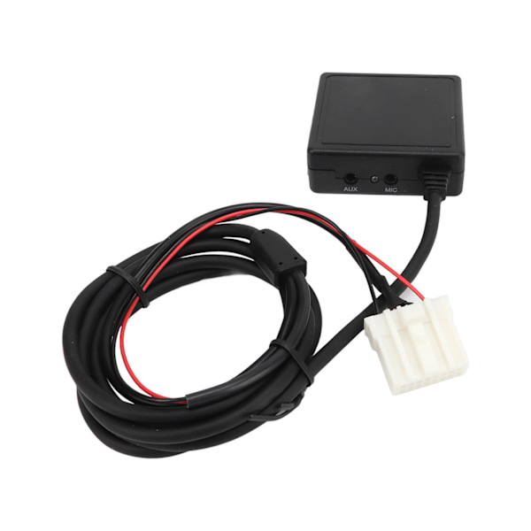 Bil Bluetooth-adapter Bärbar Aux-ingång Handsfree-samtal Brusreducerande ersättning för Mazda 3 6