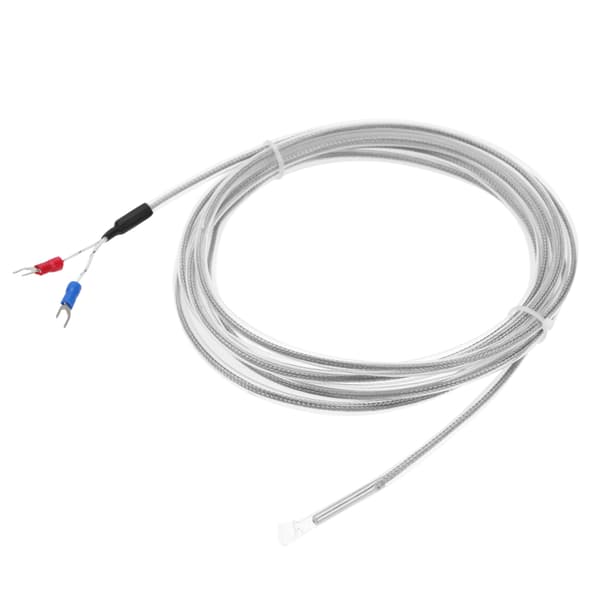 PTFE K Typ Termoelement 2 Trådar Vattentät Korrosionsbeständighet A