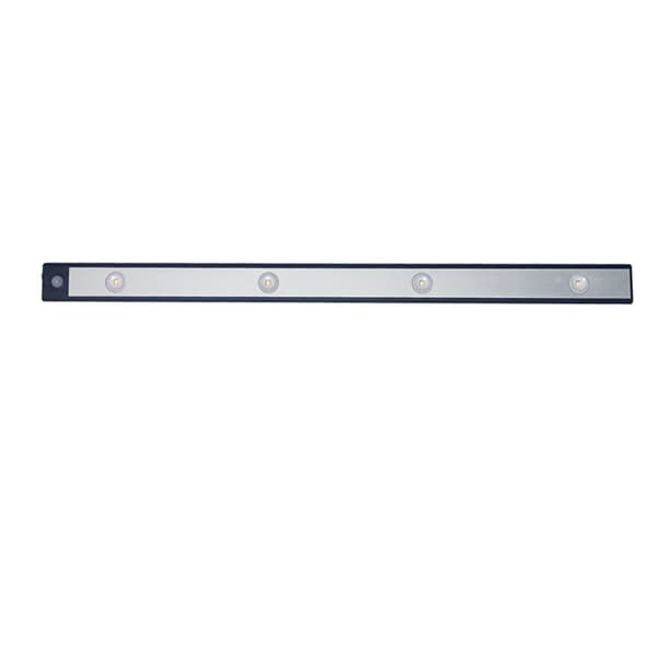 LED Closet Light Ultra-thin Intelligent Rechargeable Wireless LED Motion Sensor Light for Cabinet 60cm / 23.6in Black