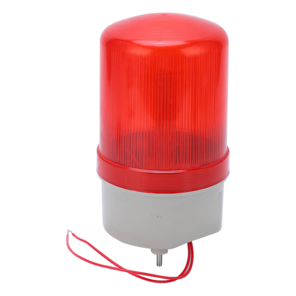 Rød roterende varsellys Høy lysstyrke Justerbar lydlys Alarm Blinkende lys 220V 2W