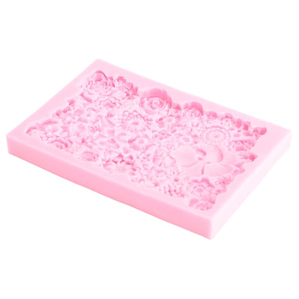 Fondant Form Stick Proof Easy Release Odorless Silicone DIY Baking Mold for Chocolate Cake Cupcake Decoration