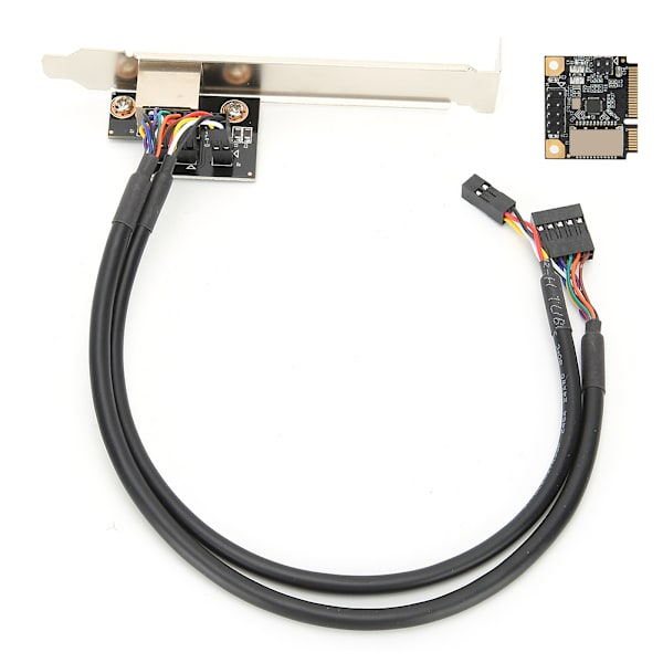 Gigabit Mini PCI-E netværkskort til stationær computer - kablet, gratis enhed, Linux-kompatibel