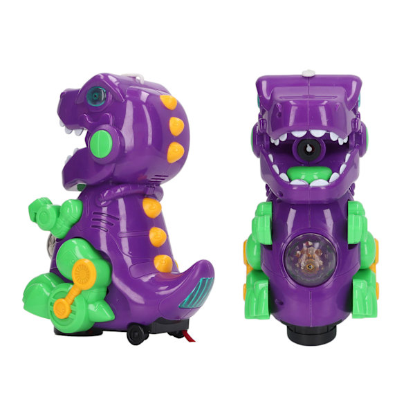 Dinosaur Bubble Machine Elektrisk Universal Ljud Automatisk Bubble Dinosaur Leksak för barn