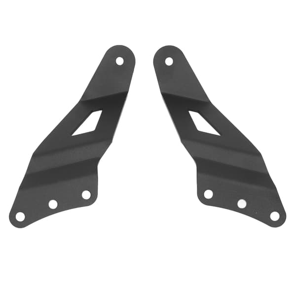 Upper Windshield LED Curved Light Bar Mount Bracket Kit Replacement for Chevrolet Silverado 1500 2500HD 3500 2001-2006