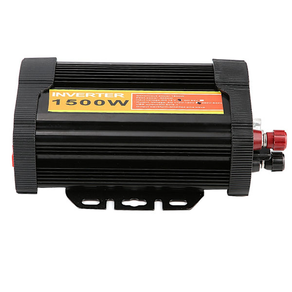 12V DC til 110V AC 1500W Bil Auto Spændingstransformator Inverter Converter Billadning