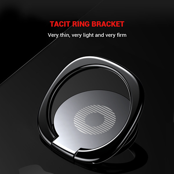 Mode Finger Telefon Hållare Ring 360° Roterande Telefon Finger Grip Support