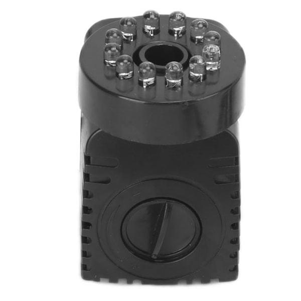 Dränkbar fontänpump med LED-ljus Vattenpump Ljus för vattenfunktion akvarium Heminredning FountainEU-kontakt 220-240V
