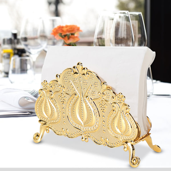 Innovativ Shape Desktop Serviettholder Stand Stativ Opbevaringsorganisator til restaurant hotel