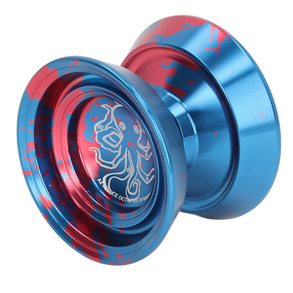 YoYo Ball svarar inte aluminiumlegering Advanced Fade Free Utsökt för tävling med handske 3st strängar Blå