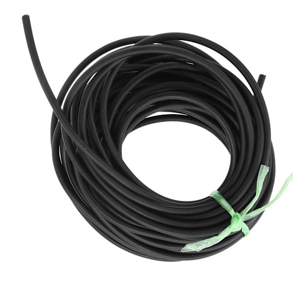 A1842 10 Meter Latex Slang Elastiskt Band Naturligt Latex Rör Utomhusjakt Tillbehör Svart