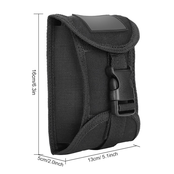 FORTSETT DYKKING 3KG Dykkevektlomme med hurtigspenne (svart)