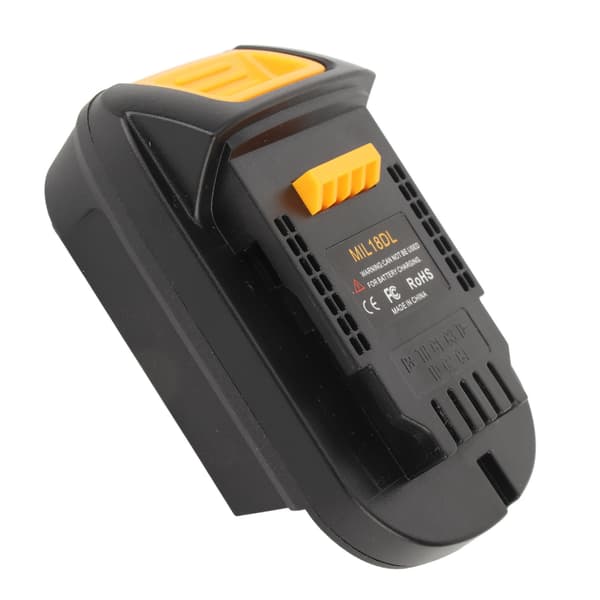 Lithium batteriadapter Power Tool Dock Power Connector Converter til Milwakee 18V MIL18DL