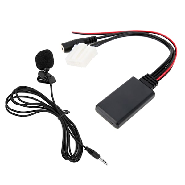 Mikrofonadapter Aux-lydkabel Bluetooth 5.0 150 cm Længde Udskiftning til Mazda 2/ 3/ 5/ 6