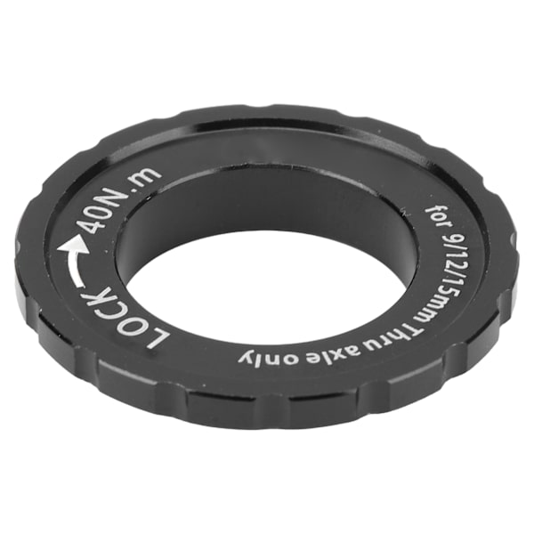 Pyörä Centerlock Lukkorengas Alumiiniseos Pyörä Levyjarru Nav Levyroottori Lukkorengas Maantiepyörä Maastopyörä Musta